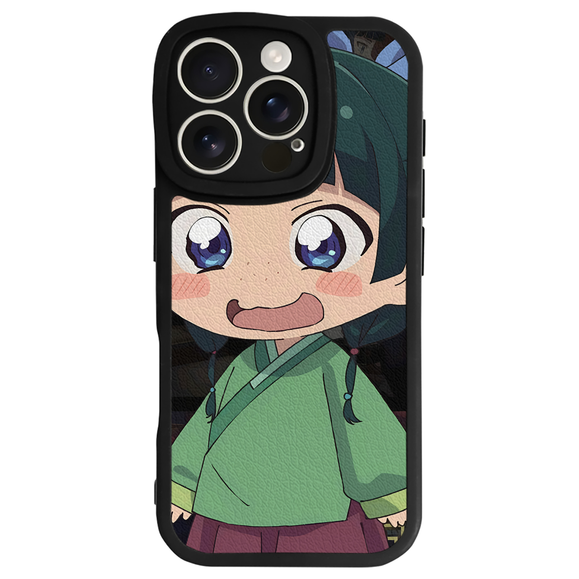 薬屋のひとりごと The Apothecary Diaries 【iPhone 16シリーズ対応】シリコンスマホケース（レザー調） 材質：シリコン